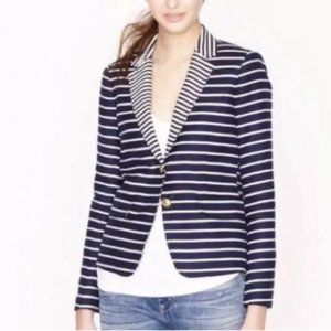 J Crew Schoolboy Blazer Striped Jacket